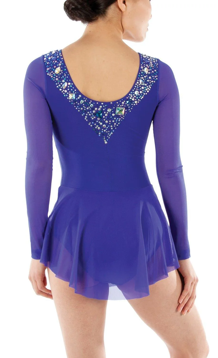 3891 // TESSA Long-Sleeve Dress and Leotard