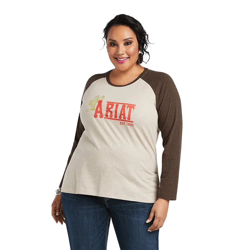 Ariat Ladies REAL Graphic Long Sleeve T-Shirt