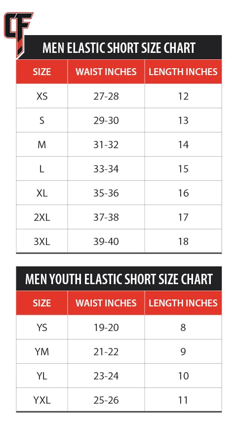 Arm Bar-bee Elastic Waisted Shorts