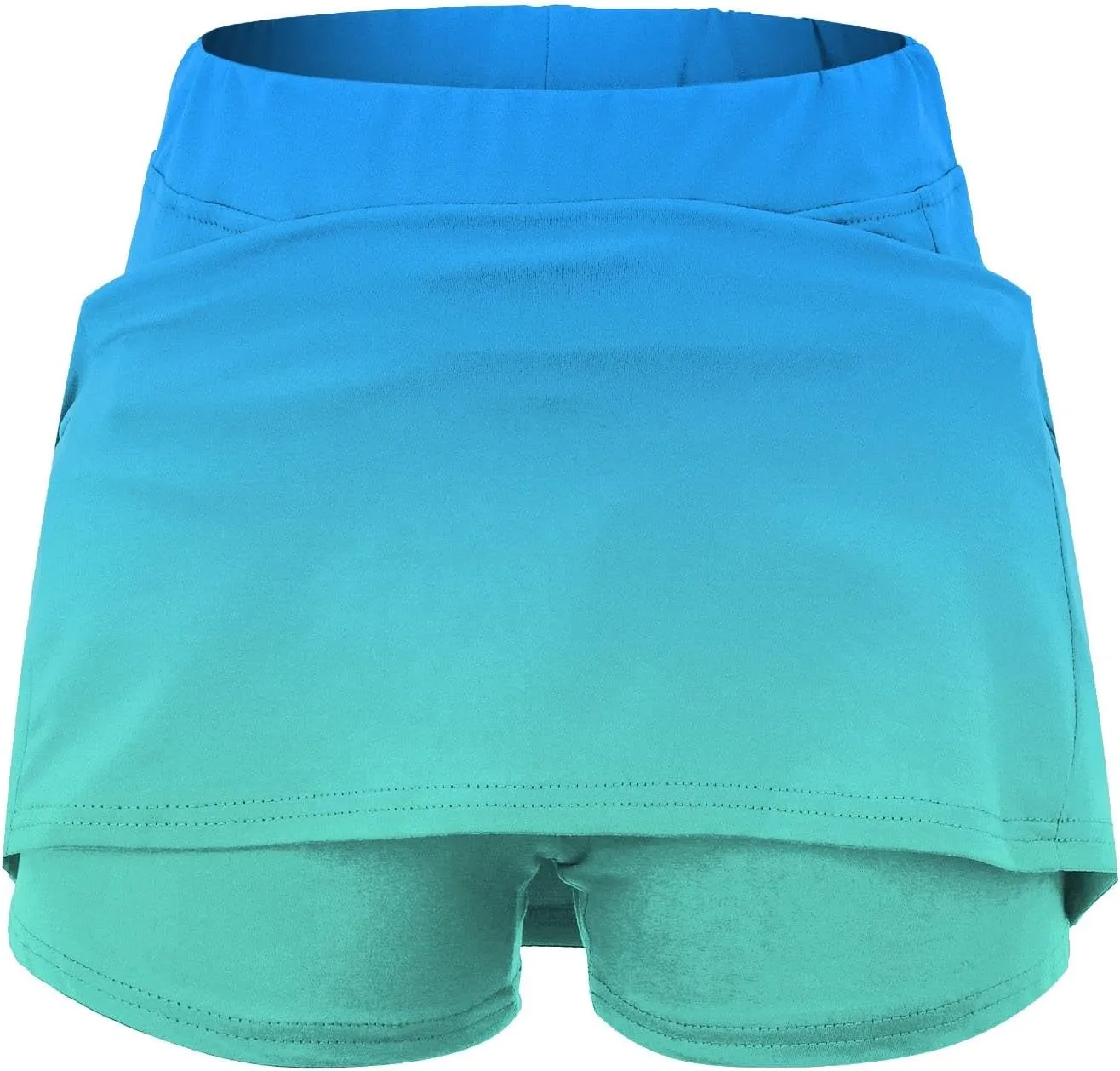 Athletic Skirts for Women Summer Yoga Skirts with Leggings Stretchy High Waist Lightweight Skirts Yoga Culottes for Sports