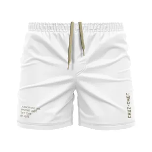 Base Collection men's FC shorts, white/gold