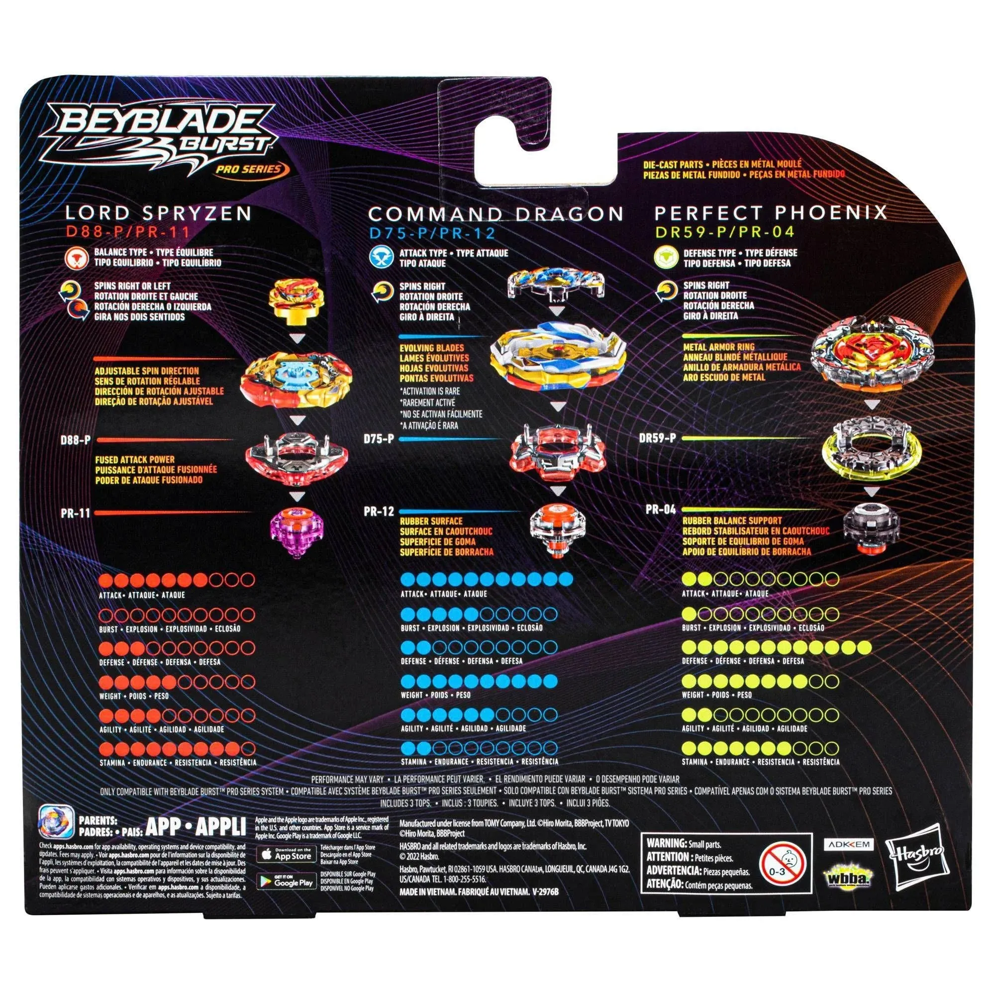 Beyblade Burst Pro Series Mythic Beast Collection