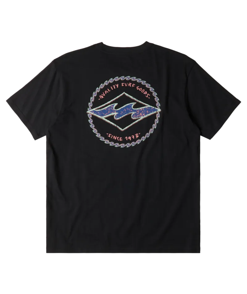 Billabong Mens Rotor Diamond Short Sleeve T-Shirt