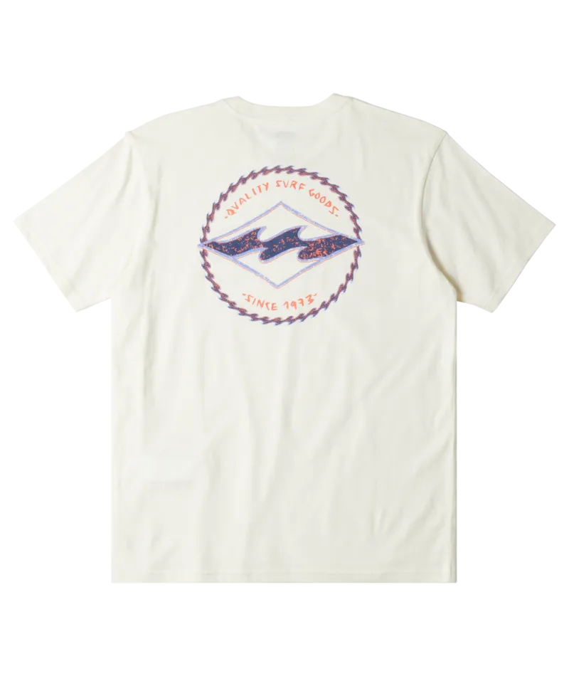 Billabong Mens Rotor Diamond Short Sleeve T-Shirt