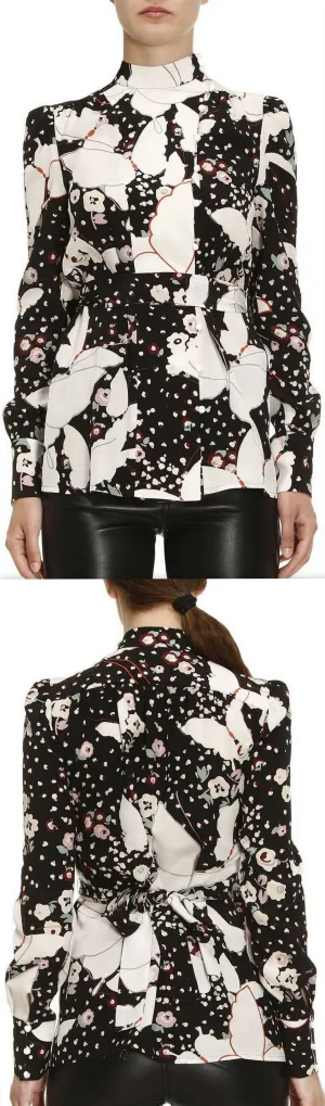 Butterfly Print Blouse