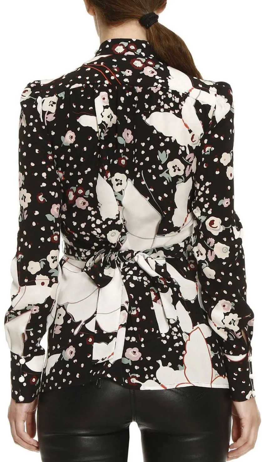 Butterfly Print Blouse