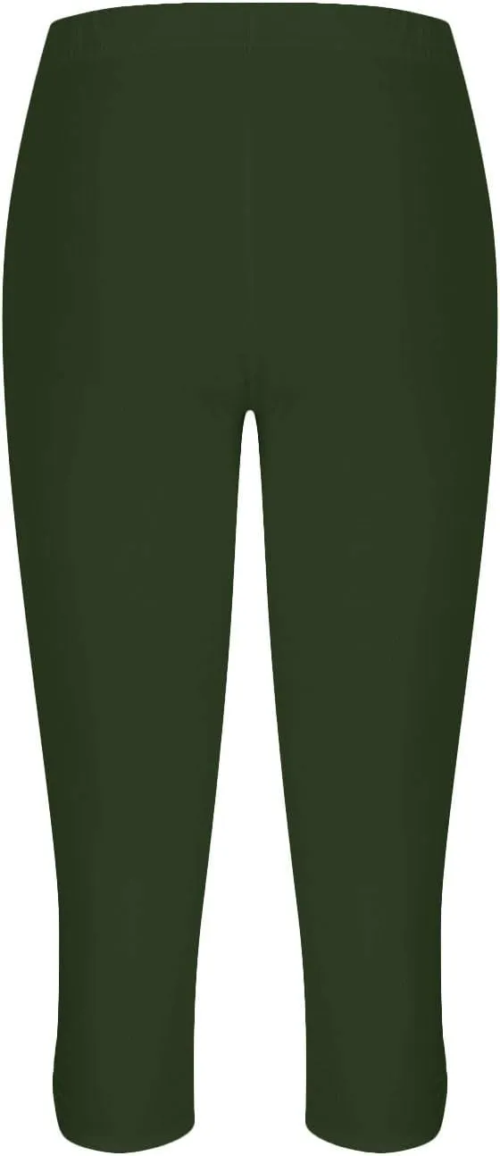 Capri Leggings for Women Casual Yoga Pants Summer Dressy Lightweight Comfy Stretchy Workout Pants