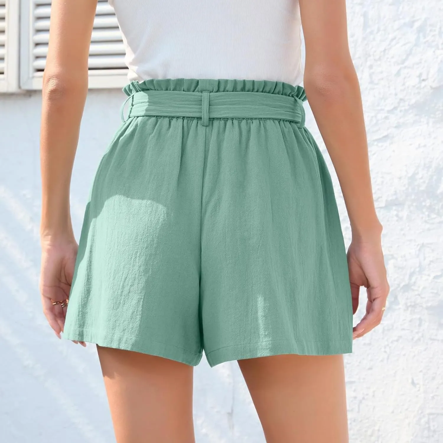 Elastic Yoga Skirt for Women Waist Culottes Short Skirts Skinny Pants Inner Shorts for Running Tummy Control High