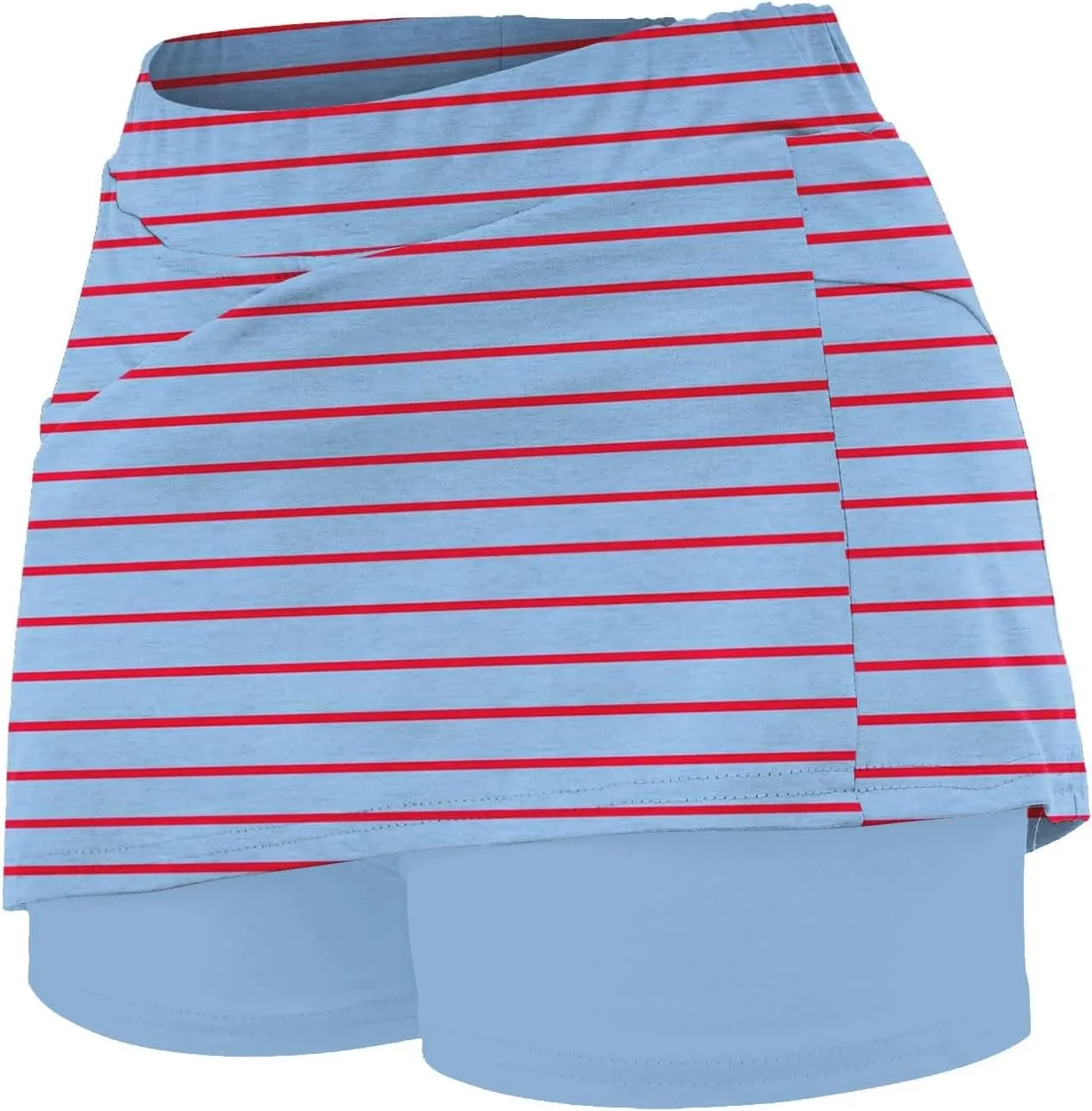 Elastic Yoga Skirt for Women Waist Culottes Short Skirts Skinny Pants Mid Waist Tennis Skirts Skorts for Women with