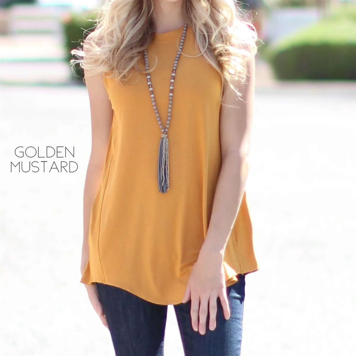 Flowy Scoop Neck Tank | S-XL
