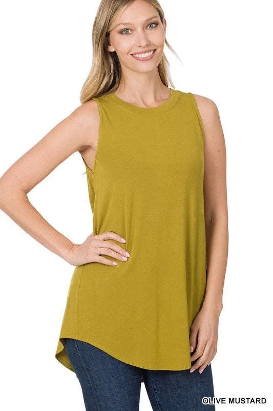 Flowy Scoop Neck Tank | S-XL