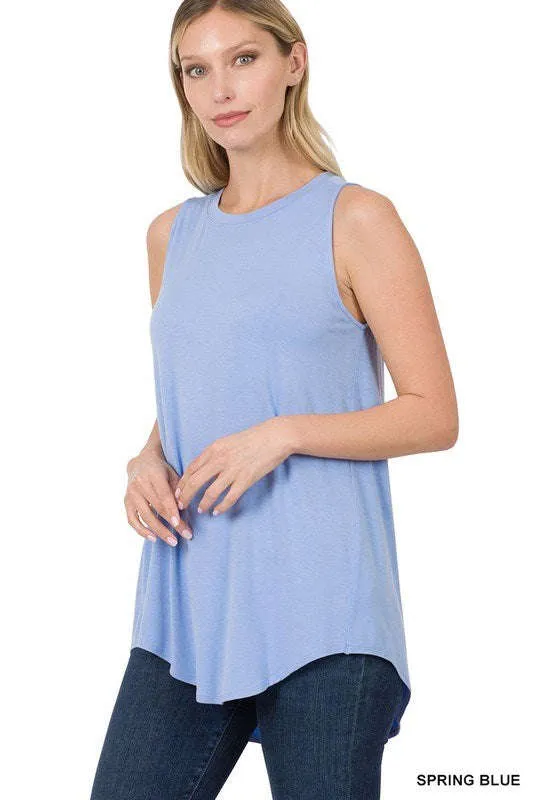 Flowy Scoop Neck Tank | S-XL