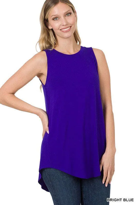 Flowy Scoop Neck Tank | S-XL