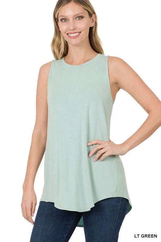 Flowy Scoop Neck Tank | S-XL