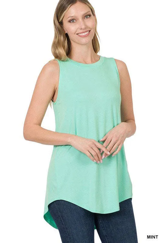 Flowy Scoop Neck Tank | S-XL