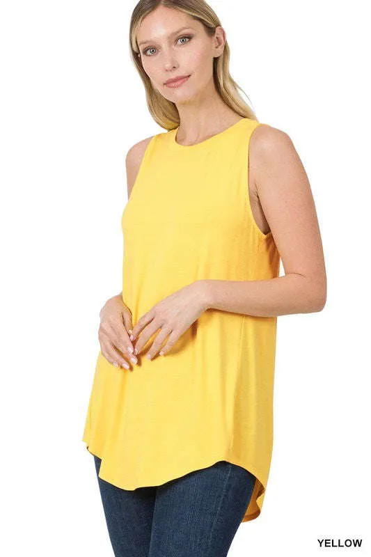 Flowy Scoop Neck Tank | S-XL