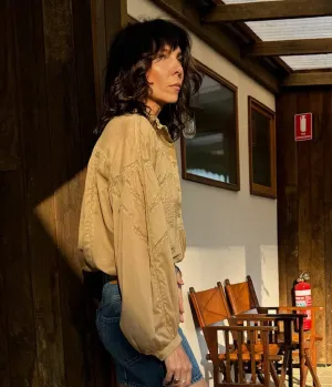 GELMA TOP- KHAKI