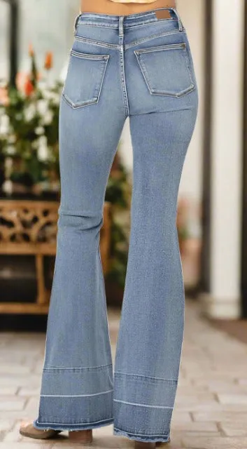 Judy Blue High Waste Tummy Control Flare
