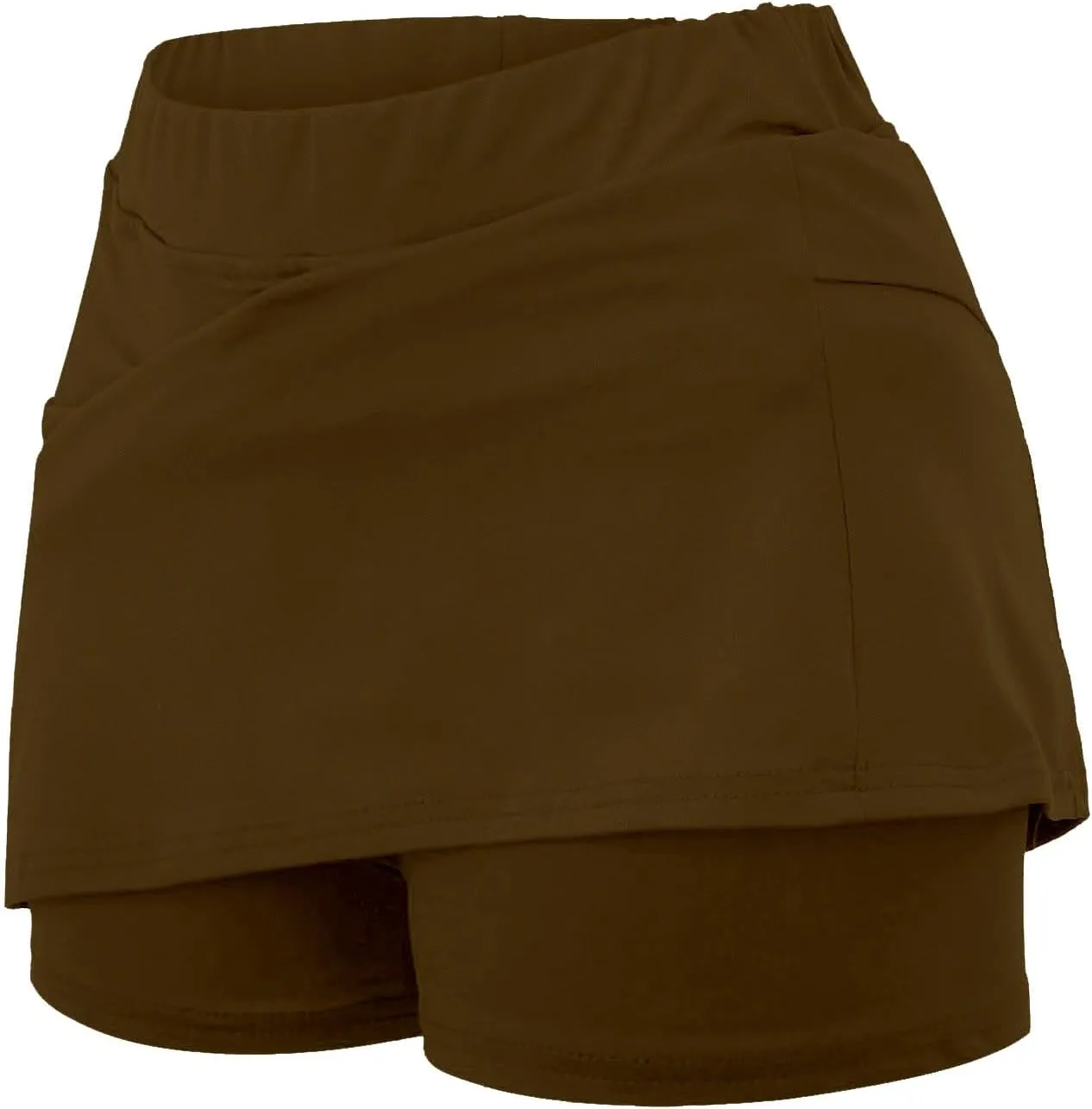 Lightweight High Waist Mid Waist Culottes Short Skirts Skinny Pants Mid Waist Tennis Skirts Lightweight Skirt