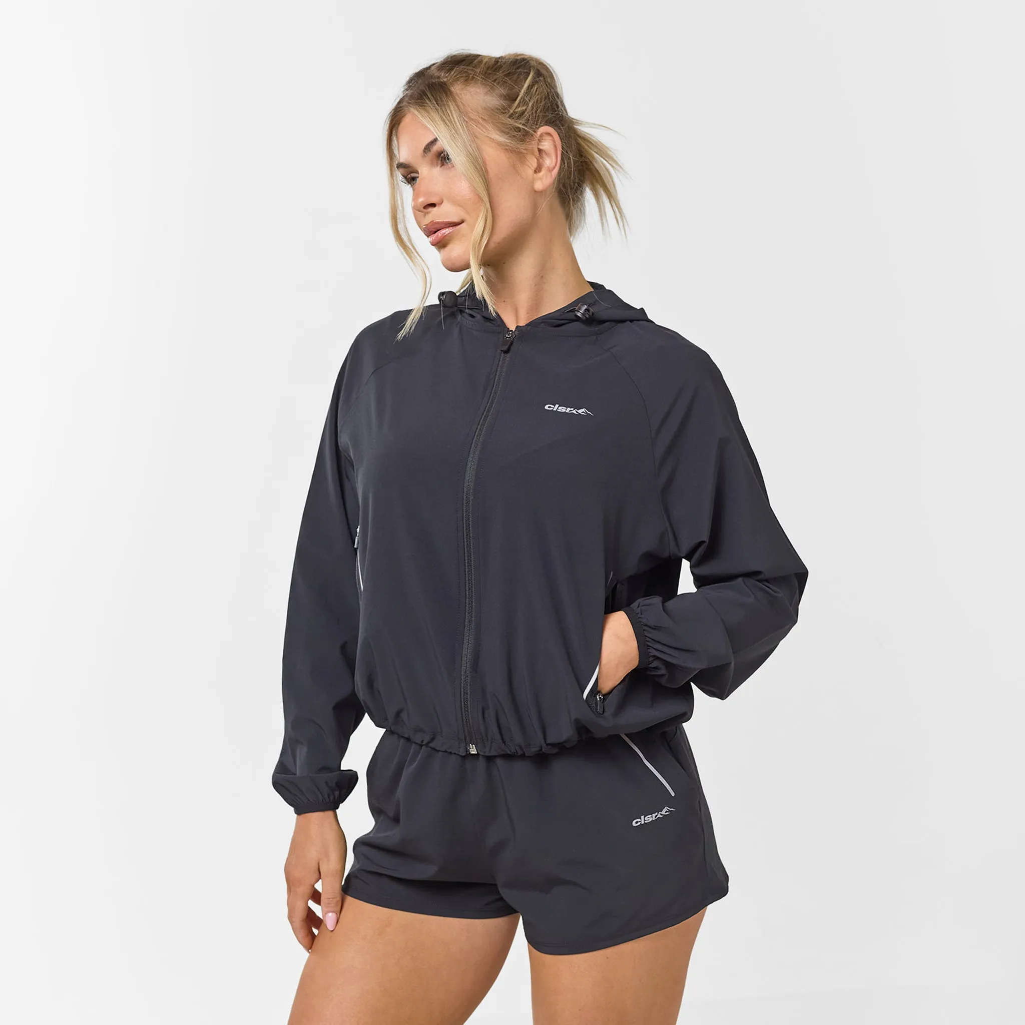 Lightweight Performance Short & Jacket Set | Black
