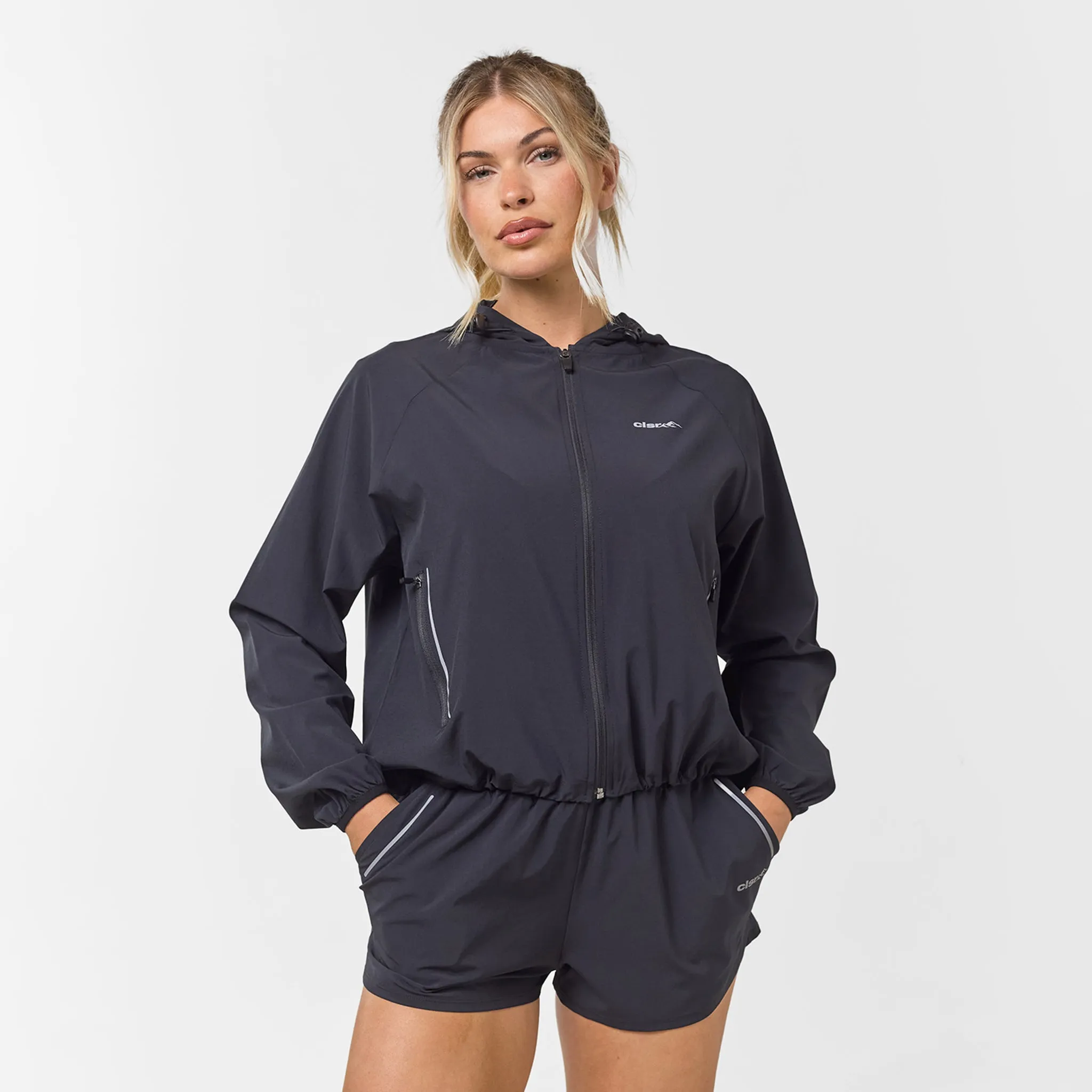 Lightweight Performance Short & Jacket Set | Black