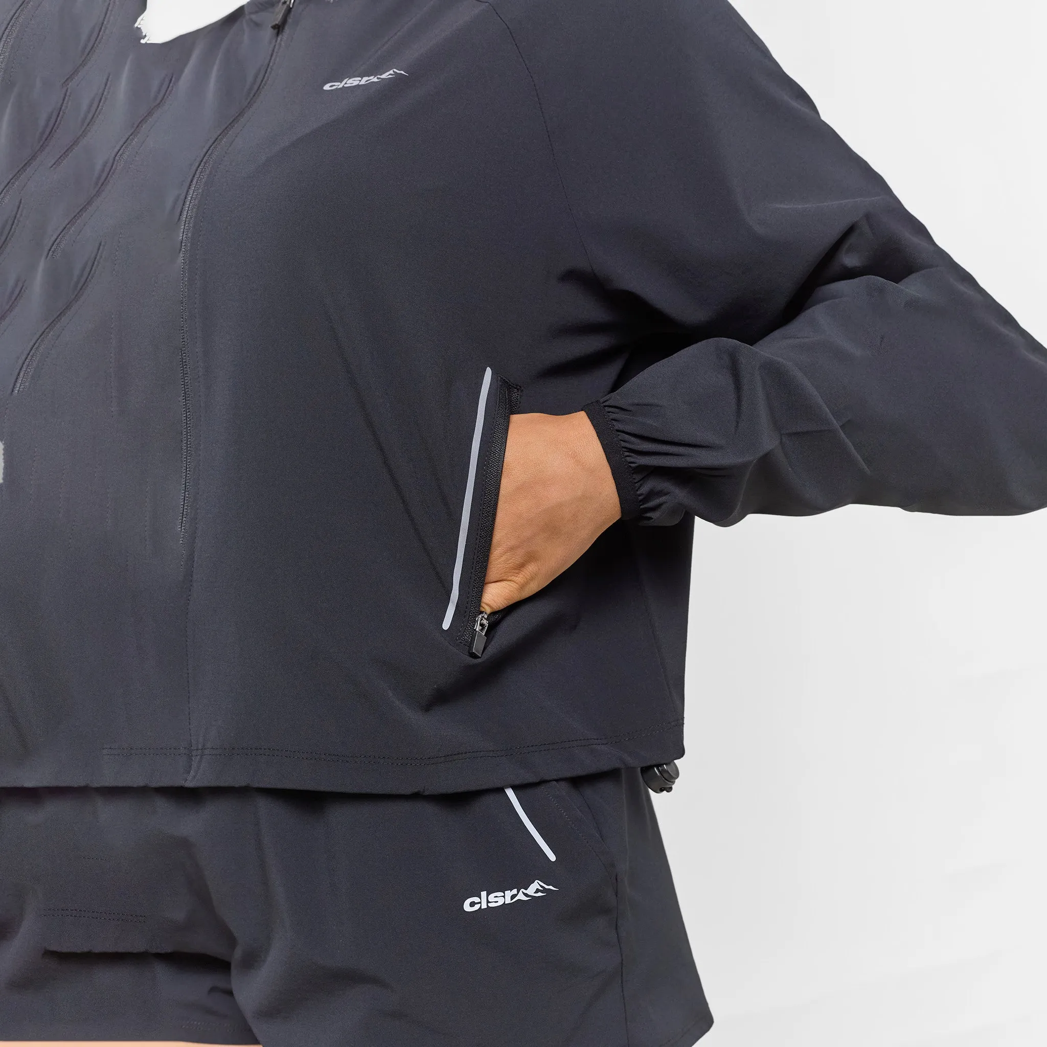 Lightweight Performance Short & Jacket Set | Black