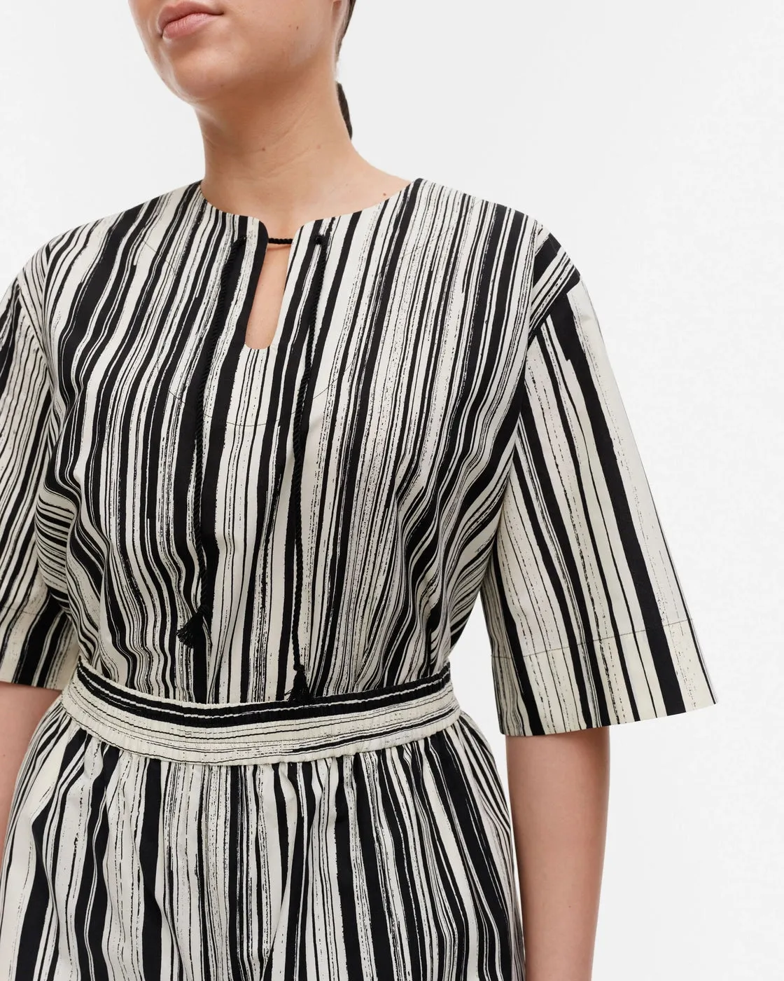 Marimekko Kohti Siluetti Cotton Poplin Trousers