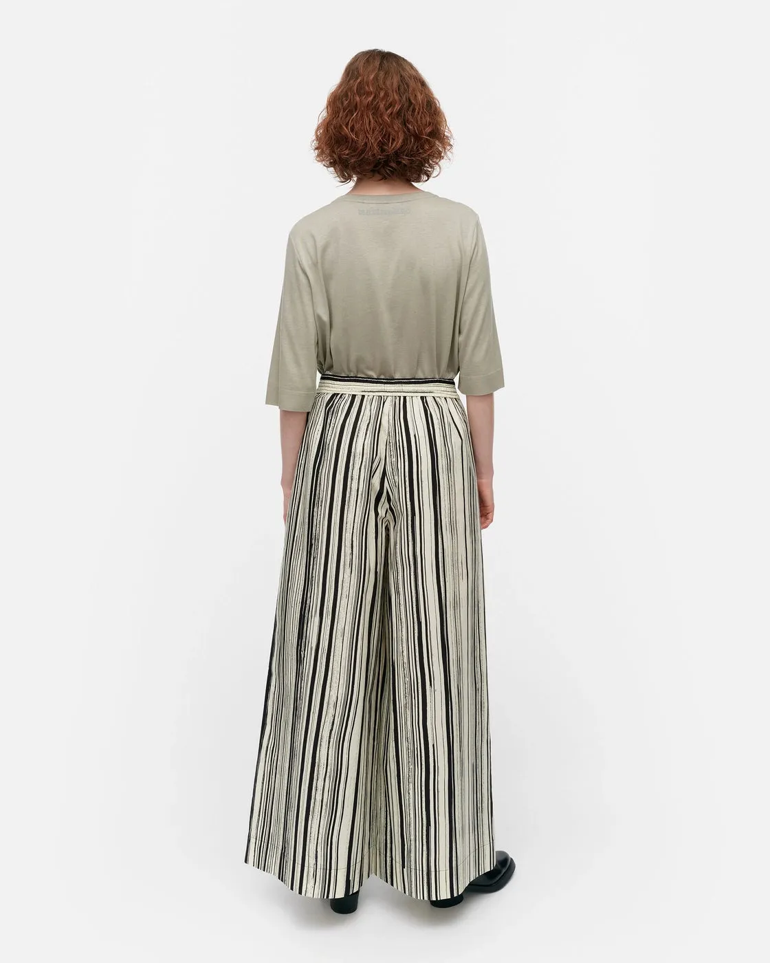 Marimekko Kohti Siluetti Cotton Poplin Trousers