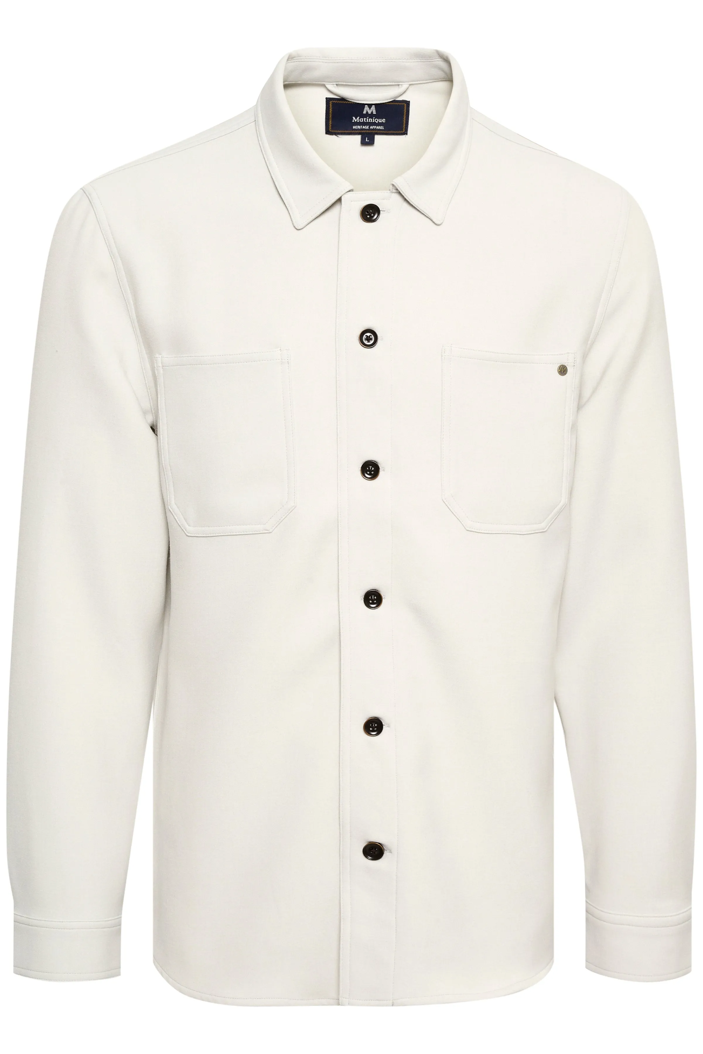 Matinique® MAPelton Heritage OverShirt/Lunar Rock - SS24 SALE