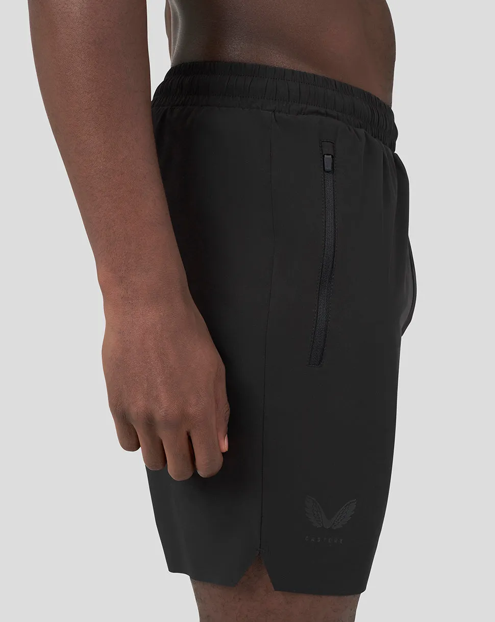METATEK HEREN TRAINING SHORTS - ZWART