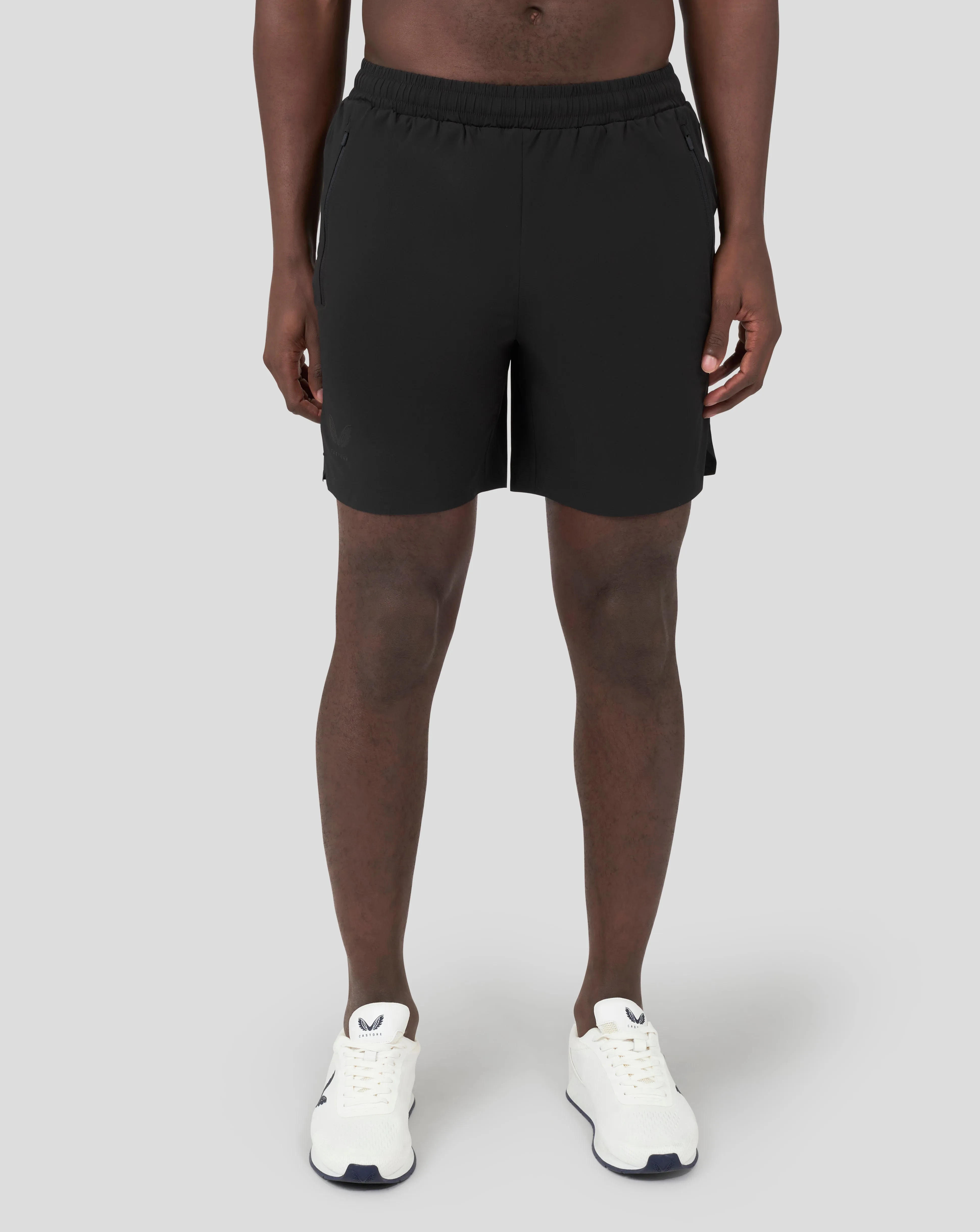 METATEK HEREN TRAINING SHORTS - ZWART