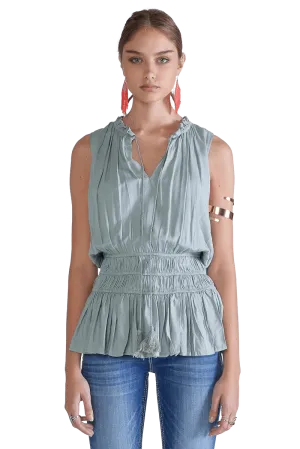 Miss Me Smocked Waist Top