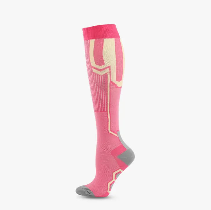 New compression socks sports riding socks long tube running socks elastic socks pressure socks