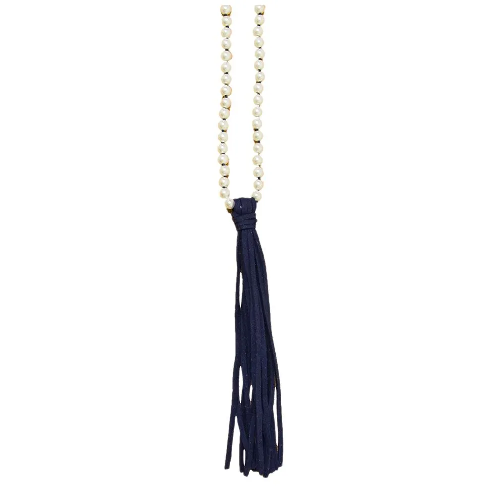 Pearl Tassel Necklace
