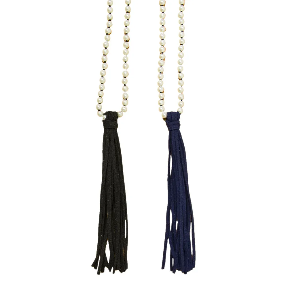 Pearl Tassel Necklace