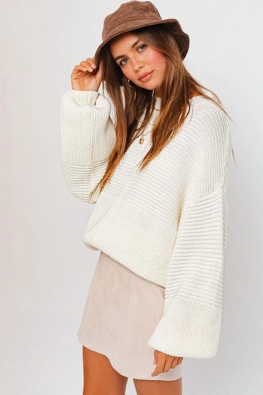 Ribbed Knitted Sweater *Online Only*
