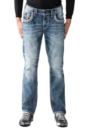 Rock Revival Men's Alpine J210r Straight Jeans