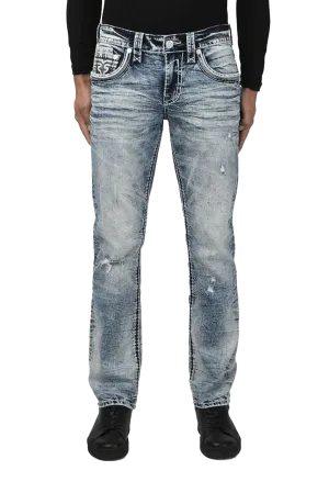 Rock Revival Men's River A202r Alt Straight Jeans