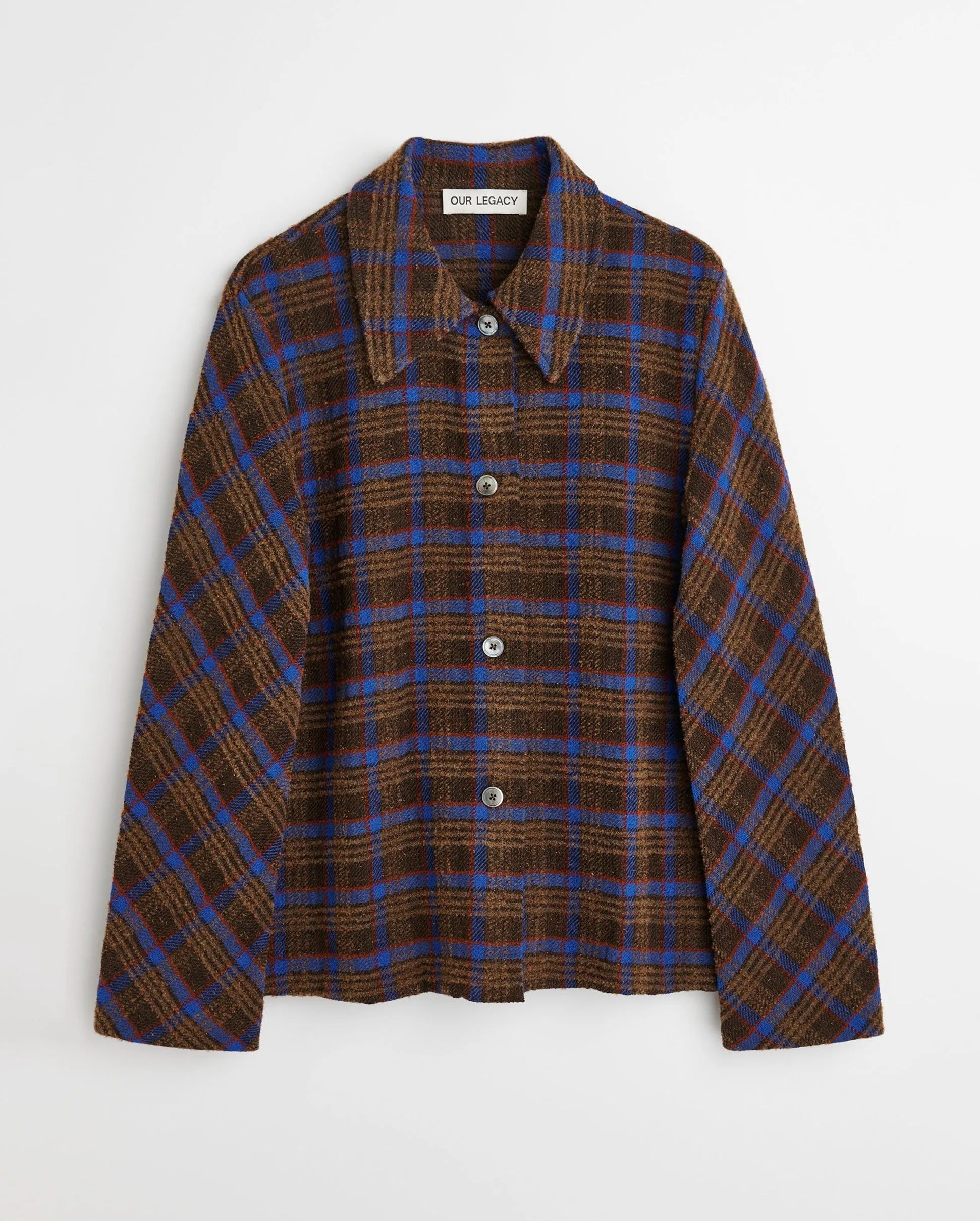 SANCTUARY SHIRT / BROWN PANKOW CHECK