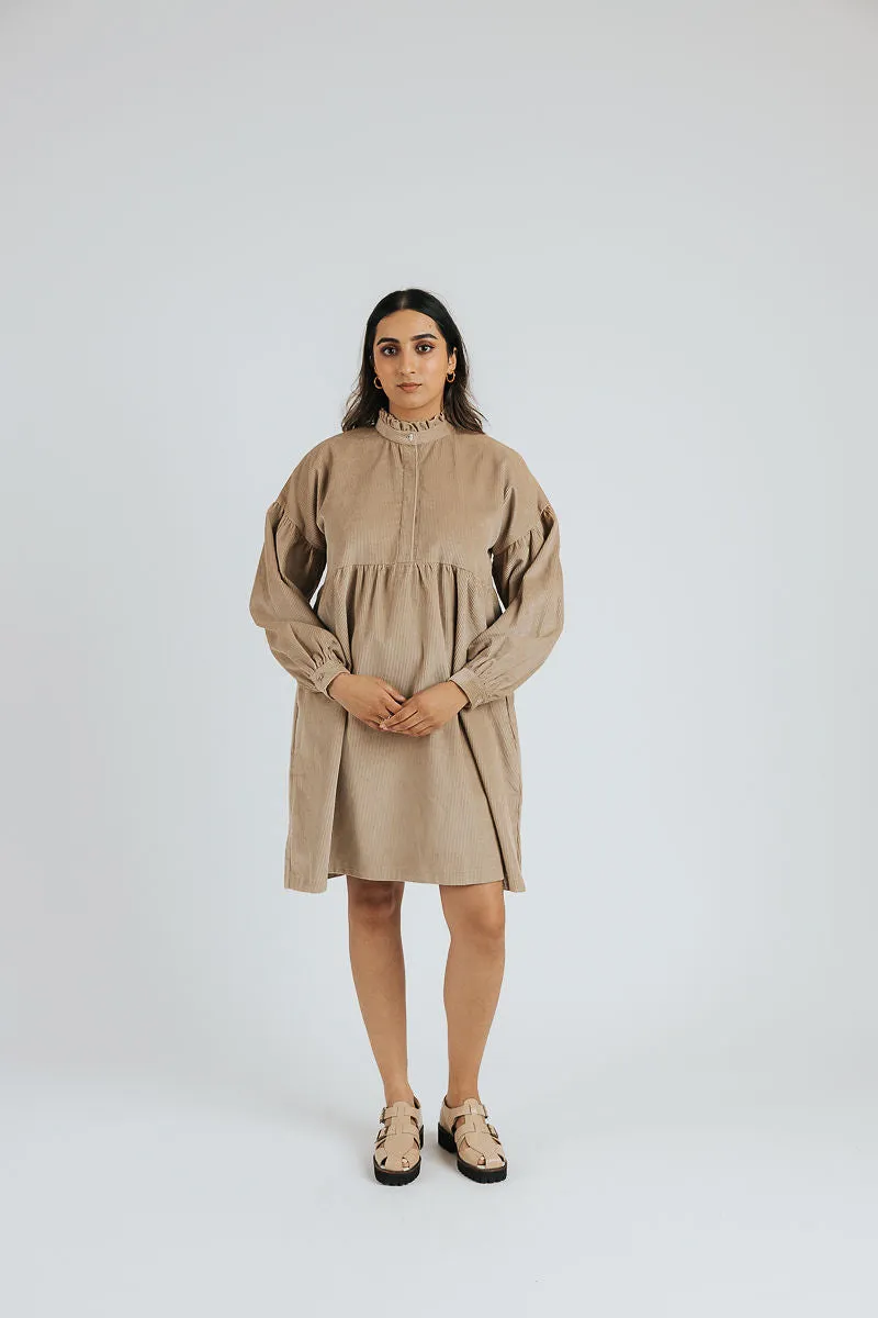 Sarah Prairie Dress | Sandstone