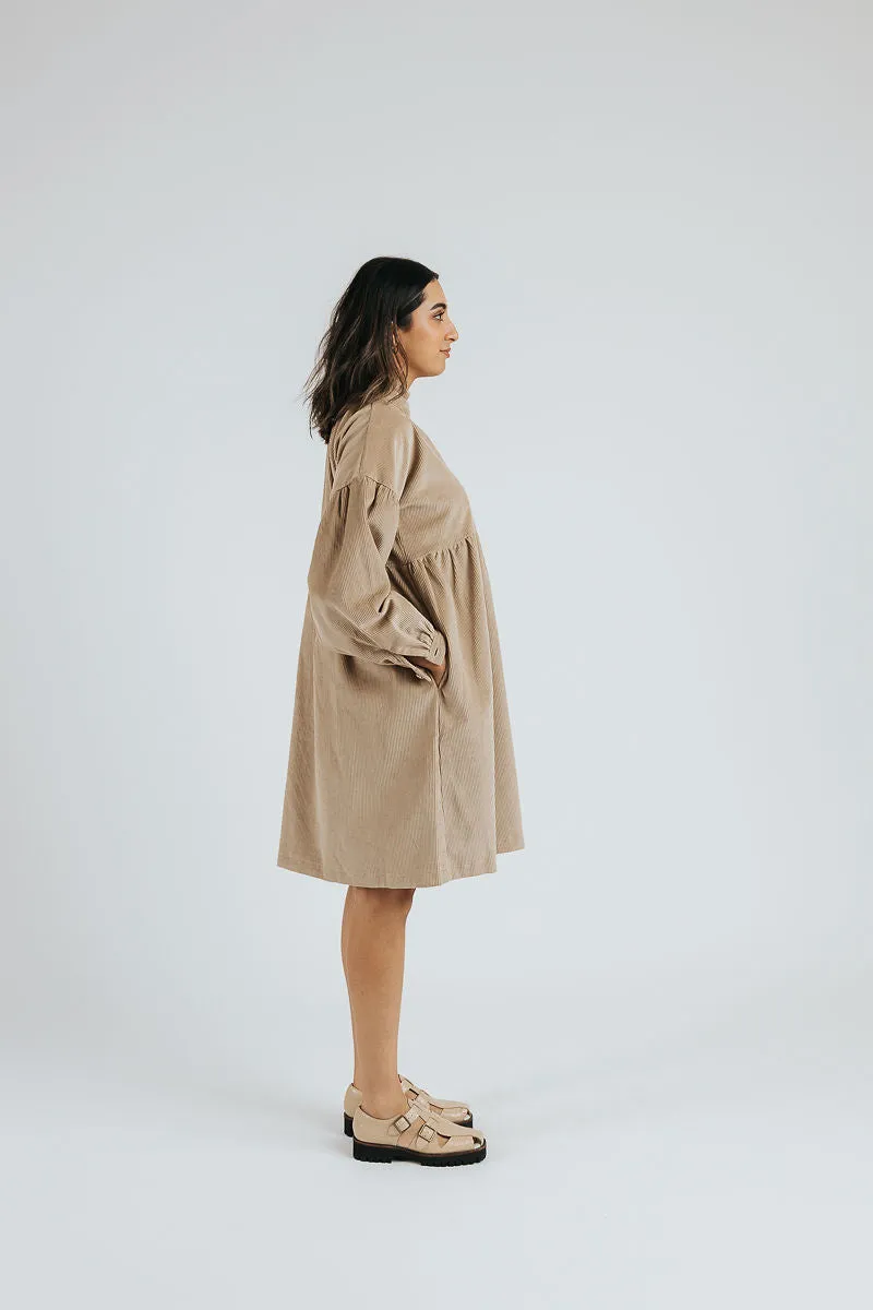 Sarah Prairie Dress | Sandstone