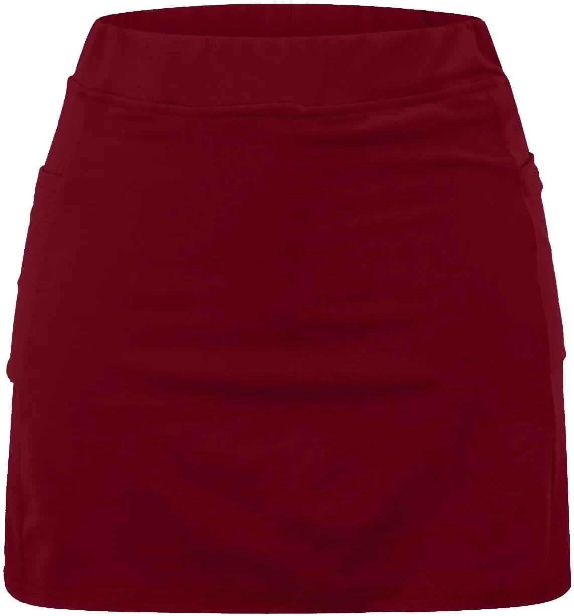 Skirts for Women Trendy Summer Stretch Yoga Culottes Solid Color Athletic Shorts High Waist Lightweight Elastic Joggers Skirt
