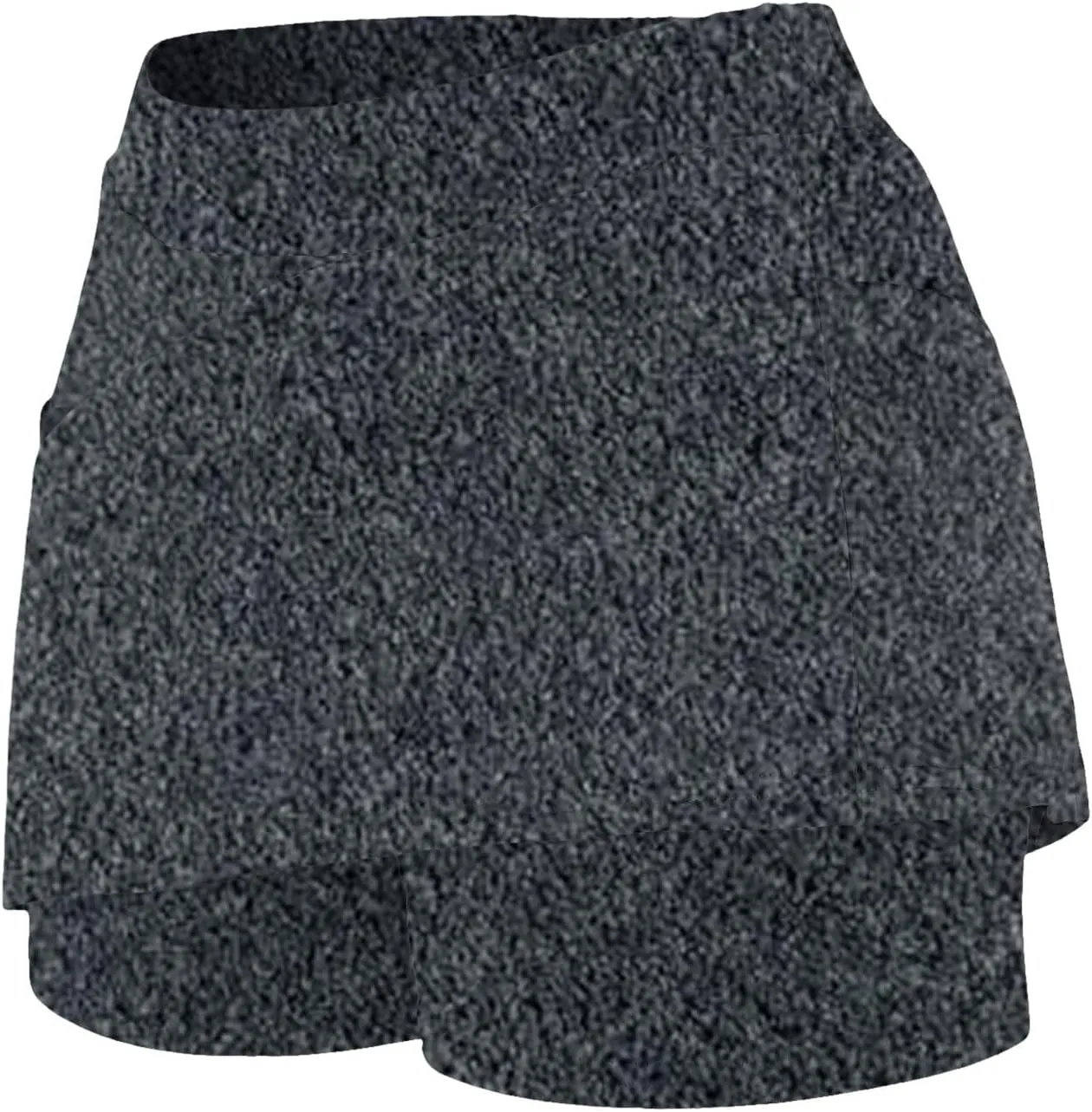 Skirts for Women Trendy Summer Stretch Yoga Culottes Solid Color Athletic Shorts High Waist Lightweight Elastic Joggers Skirt