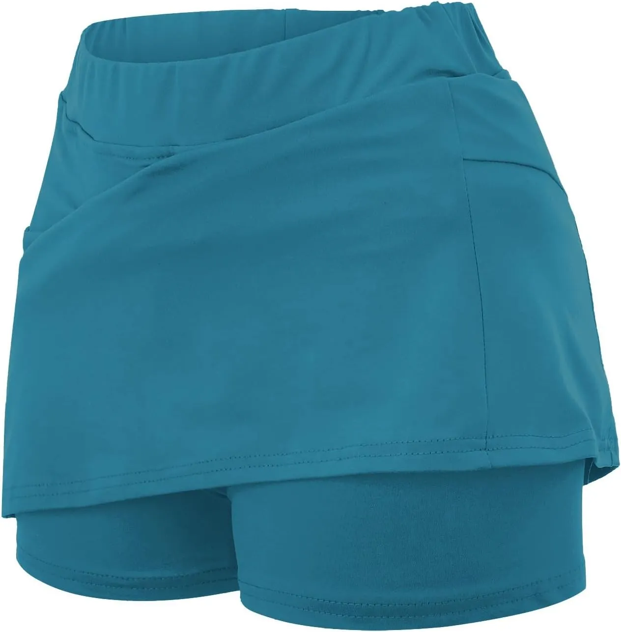 Skorts for Women with Pockets High Waist Tummy Control Yoga Shorts Dressy Casual Athletic Tennis Culottes Skirts