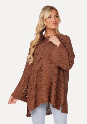 Thatcher Sweater - Tan Brown