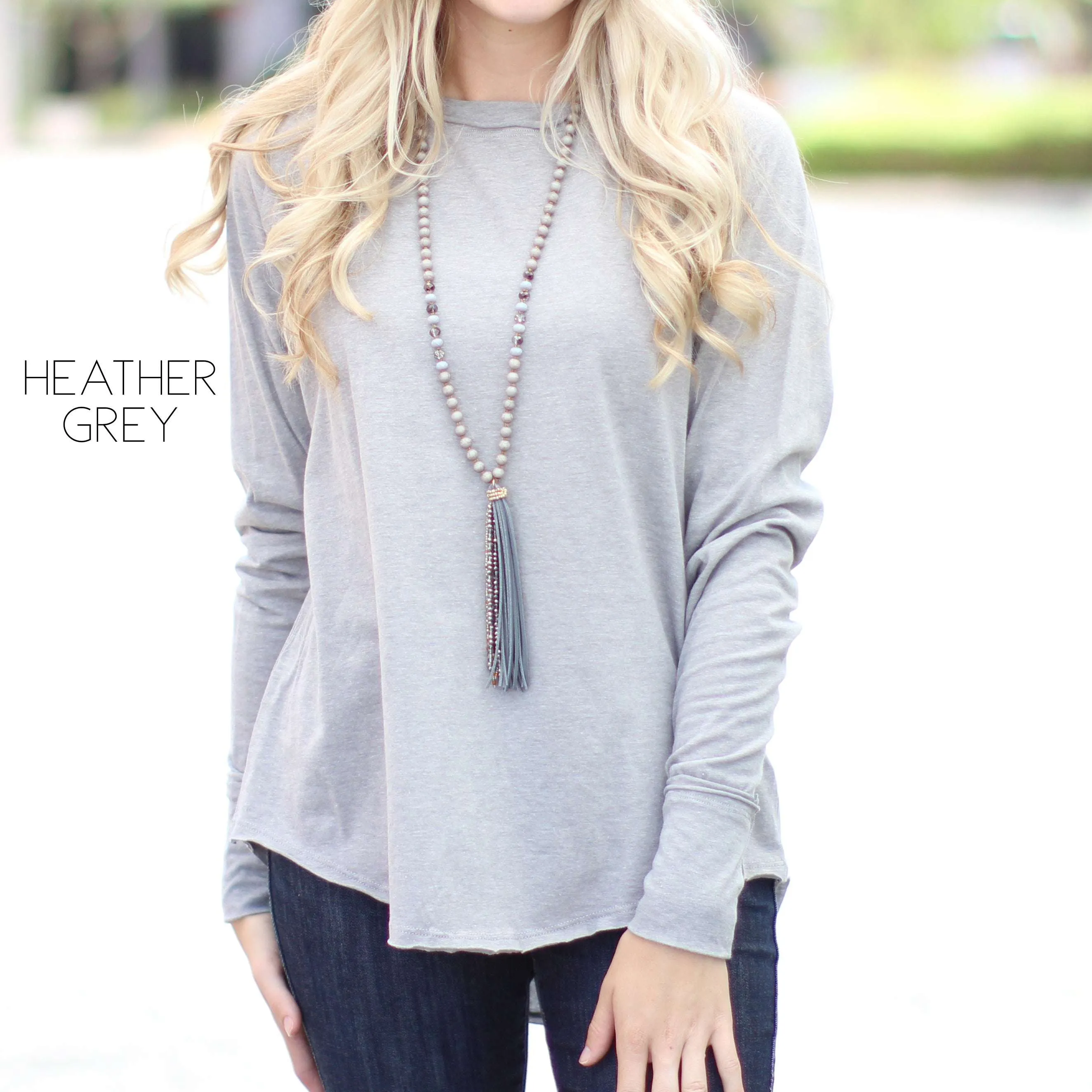 Thumbhole Flowy Tunic | S-XL