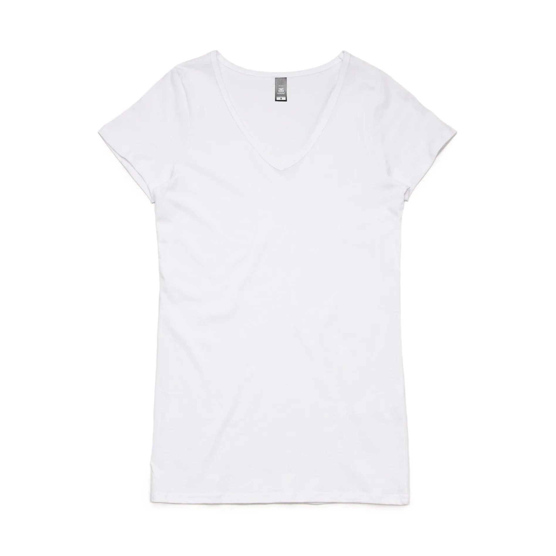 Womens Bevel V-Neck Tee