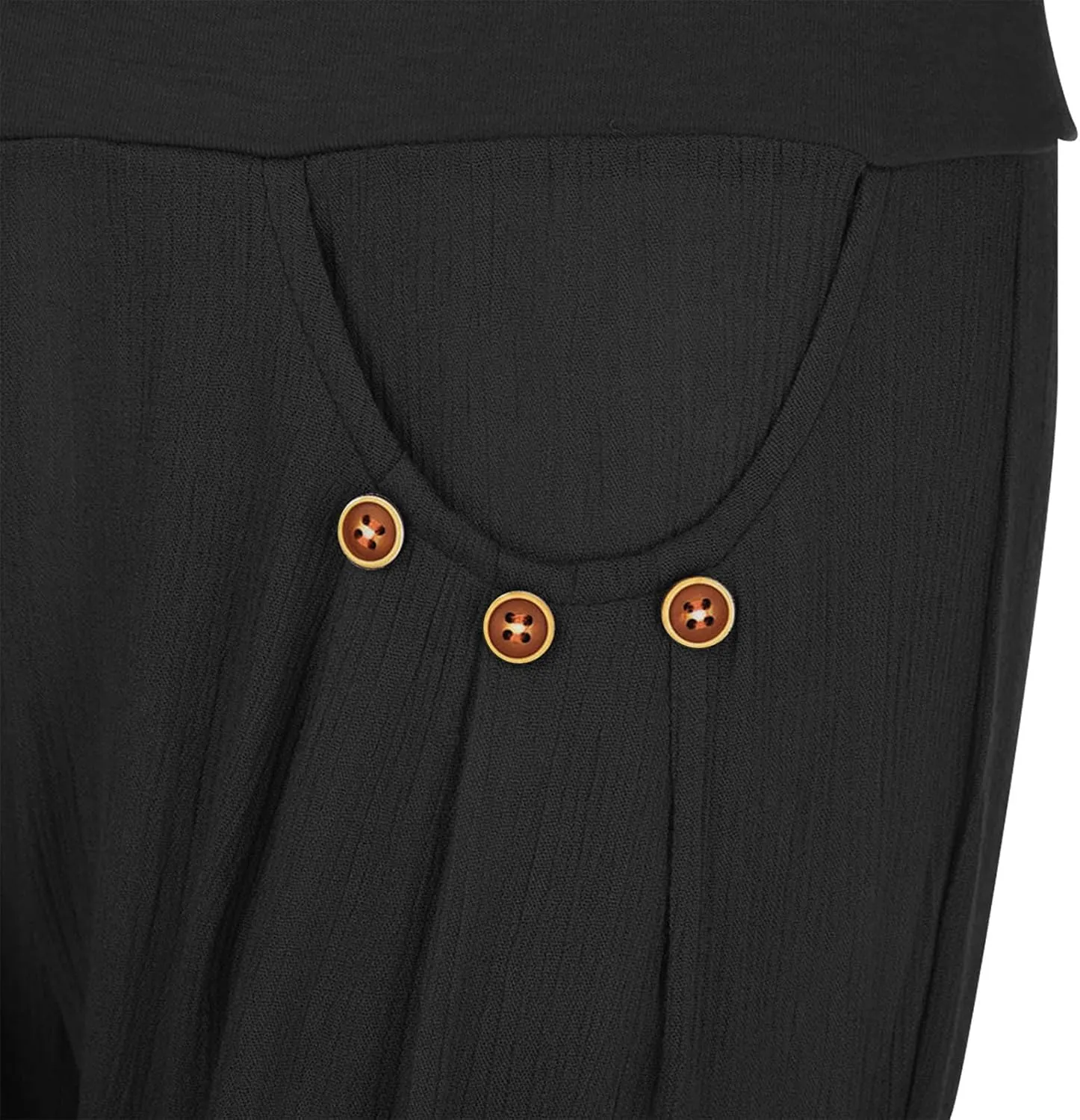 Women's Palazzo Pants, Women High Waist Casual Wide Leg Long Palazzo Pants Trousers Regular Size