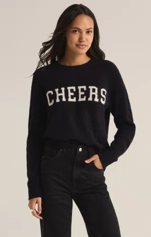 Z-Supply Lizzy Cheers Sweater - BLACK